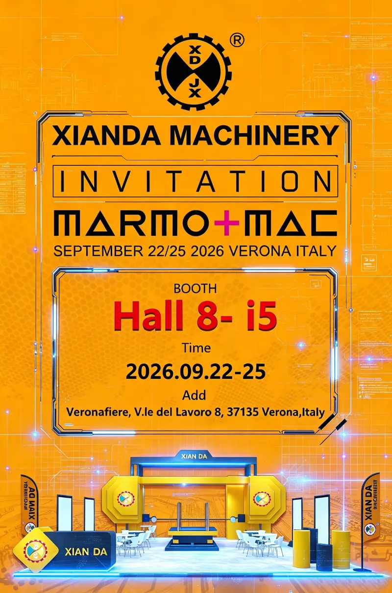 เครื่องจักร XIANDA ที่ Marmomac 2026